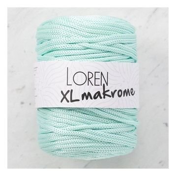 Loren R058 33708 XL Makrome Mint Yeşili El Örgü İpi