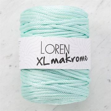 Loren R058 33708 XL Makrome Mint Yeşili El Örgü İpi
