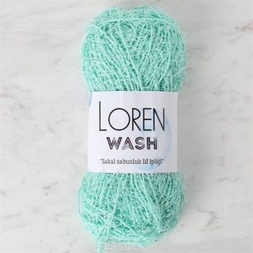 Loren R058 34014 Wash Yeşil El Örgü İpi