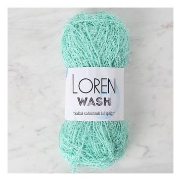 Loren R058 34014 Wash Yeşil El Örgü İpi