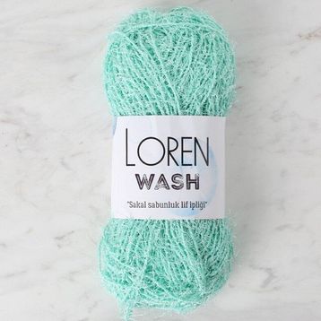 Loren R058 34014 Wash Yeşil El Örgü İpi