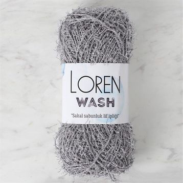 Loren R082 34018 Wash Gri El Örgü İpi