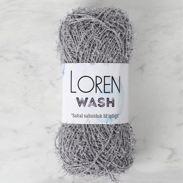 Loren R082 34018 Wash Gri El Örgü İpi