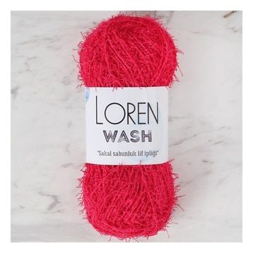 Loren R095 34026 Wash Fuşya El Örgü İpi