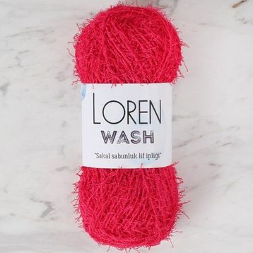 Loren R095 34026 Wash Fuşya El Örgü İpi