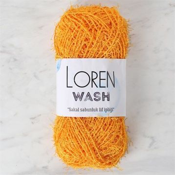 Loren R096 34038 Wash Turuncu El Örgü İpi