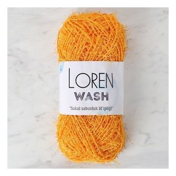 Loren R096 34038 Wash Turuncu El Örgü İpi