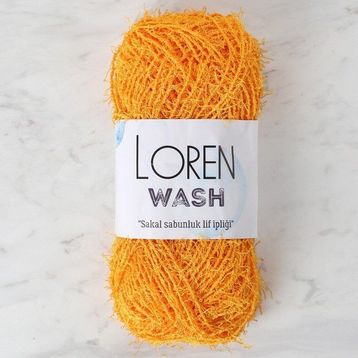 Loren R096 34038 Wash Turuncu El Örgü İpi