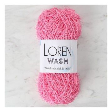 Loren R103 34023 Wash Pembe El Örgü İpi