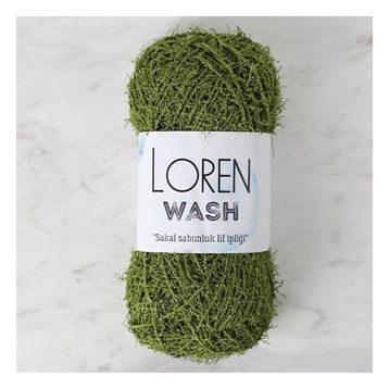 Loren R142 34032 Wash Yeşil El Örgü İpi