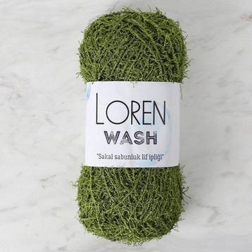 Loren R142 34032 Wash Yeşil El Örgü İpi