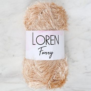 Loren RF100 Furry Bej El Örgü İpi