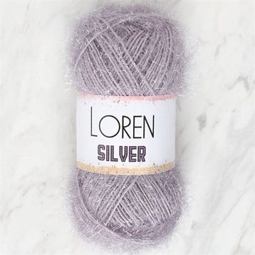 Loren RS0006 34097 Silver Gri El Örgü İpi