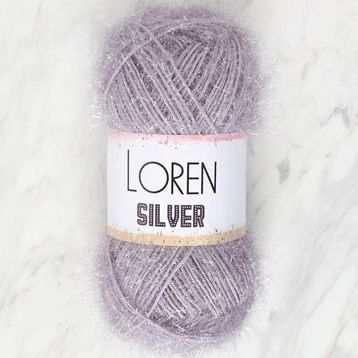 Loren RS0006 34097 Silver Gri El Örgü İpi