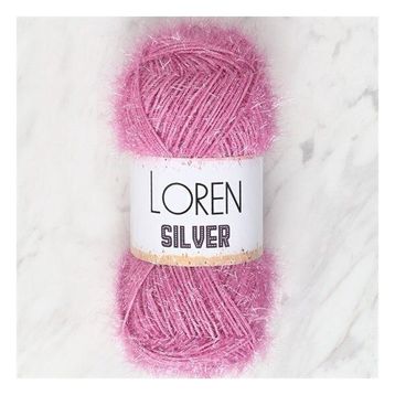 Loren RS0012 34081 Silver Gül Kurusu El Örgü İpi