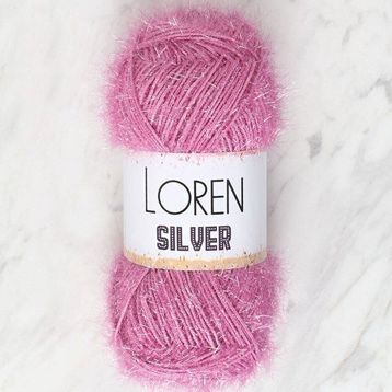 Loren RS0012 34081 Silver Gül Kurusu El Örgü İpi