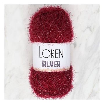 Loren RS0026 34083 Silver Mürdüm El Örgü İpi