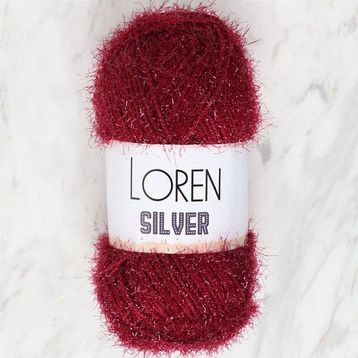 Loren RS0026 34083 Silver Mürdüm El Örgü İpi