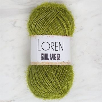 Loren RS0044 34100 Silver Yeşil El Örgü İpi