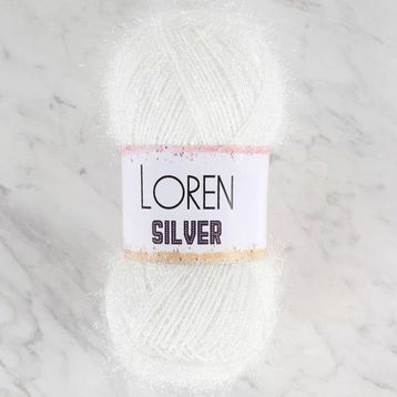 Loren Silver 34069 RS Ekru El Örgü İpi