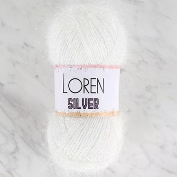 Loren Silver 34069 RS Ekru El Örgü İpi