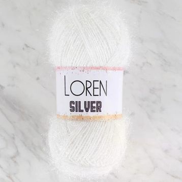 Loren Silver 34069 RS Ekru El Örgü İpi