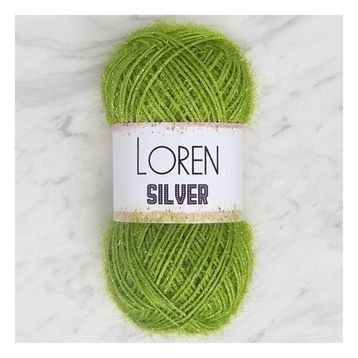 Loren Silver 34099 RS0047 Yeşil El Örgü İpi