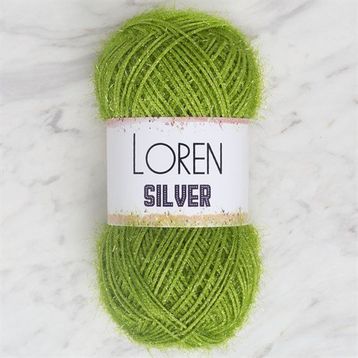 Loren Silver 34099 RS0047 Yeşil El Örgü İpi