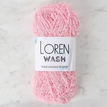 Loren Wash 34022 R094 Bebe Pembe El Örgü İpi