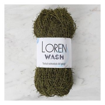 Loren Wash 34031 R141 Asker Yeşili El Örgü İpi