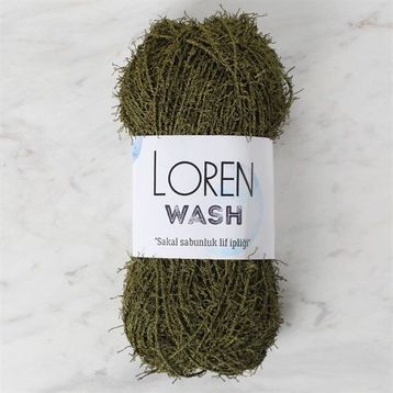 Loren Wash 34031 R141 Asker Yeşili El Örgü İpi