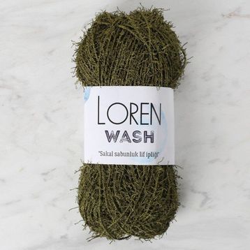 Loren Wash 34031 R141 Asker Yeşili El Örgü İpi