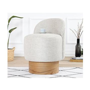 Lorence Home Barren Açık Gri Puf