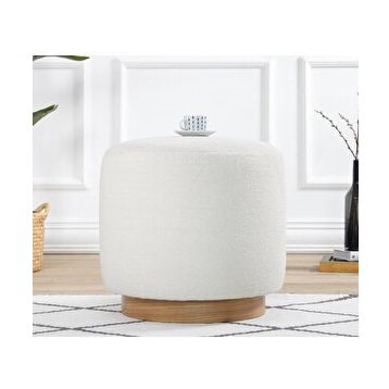Lorence Home Cheriton Krem Puf