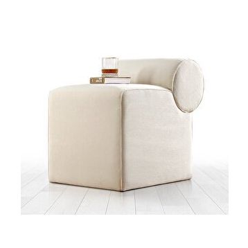 Lorence Home Linburg Krem Puf