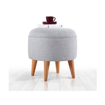 Lorence Home Micup Gri Puf