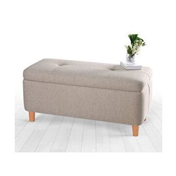 Lorence Home Rocio Sandıklı Kahve Puf