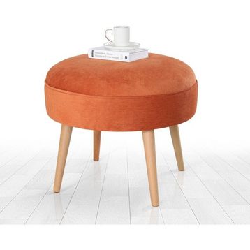 Lorence Home Romley Turuncu Puf