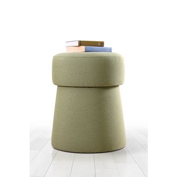Lorence Home TY5475 Zeytin Yeşili Beans Puf
