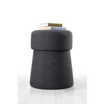 Lorence Home TY5477 Koyu Gri Beans Puf