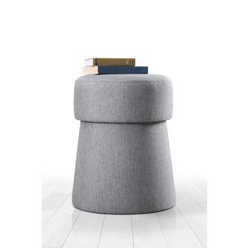 Lorence Home TY5478 Açık Gri Beans Puf