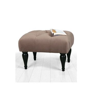 Lorence Home TY9040 Kahve Floral Kahve Puf