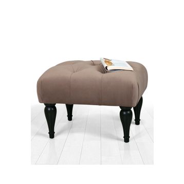 Lorence Home TY9040 Kahve Floral Kahve Puf