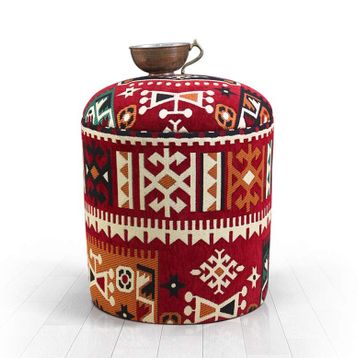 Lorence Home TY9961 Bozok Kilim Babil Puf