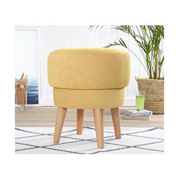 Lorence Home Veccio Sarı Puf