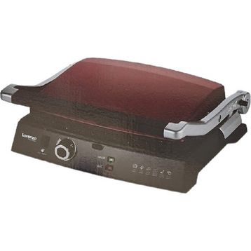 Lorenzo LRZ-1055 Tostpro Kırmızı Izgara ve Tost Makinesi