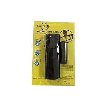 Lorex LR-4444S Siyah Kapı Pencere Alarmı