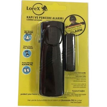 Lorex LR-4444S Siyah Kapı Pencere Alarmı