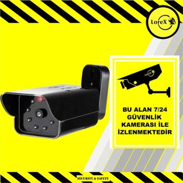 Lorex LR-D12IR Gece Görüşlü Görünümlü Caydırıcı Sahte Güvenlik Kamera