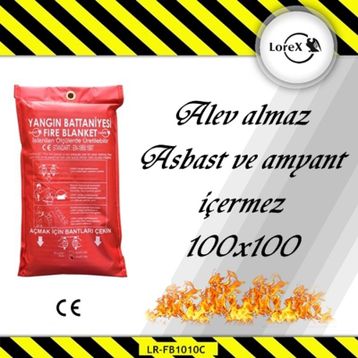 Lorex LR-FB1010C Çantalı Yangın Söndürme Battaniyesi